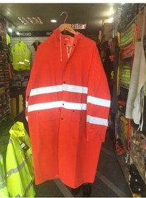 Resim Yağmurluk Reflektörlü Turuncu 