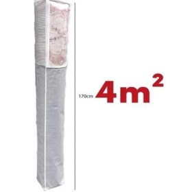 Resim Aylina Mey Ithalat® Pencereli Halı Hurcu Toz Geçirmez Sağlam Dayanıklı Hurç Organizer 6m² 