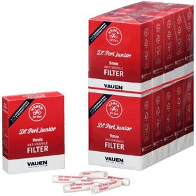 Resim Ehediye 10 Adet 40 Lı Junior Vauen Filitre 9 Mm. Pipo Filitresi Pp10-10 