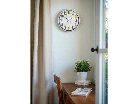 Resim Ototechparca 36 cm Çocuk Odası Dekoratif Duvar Saati 