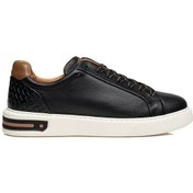 Resim Greyder 14811 Erkek Siyah Hakiki Deri Sneaker Ayakkabı-414 Siyah 