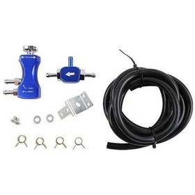 Resim Pazly Genel Kullanımlı Mavi Alüminyum Manuel Turbo Boost Kontrolörü Kiti, Araç Performansı İyileştirici 