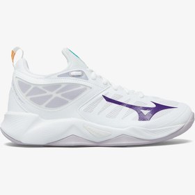 Resim Mizuno Wave Dimension Kadın Beyaz Voleybol Ayakkabısı 