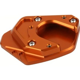 Resim Cloudstore Ktm Duke 125 200 390 690 Smc Cnc Alüminyum Yan Sehpa Taban Plakası Turuncu Aksesuar 