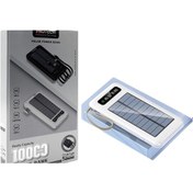 Resim Protech Pro-l10 10000 mAh Güneş Enerjili Powerbank 