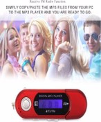 Resim 4 Gb Dahili Hafızalı Mp3 Çalar Dijital Ekranlı Fm Radyolu Mp3 Player + Kulaklık UltraTekno