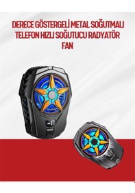 Resim Mey İthalat Oyunlar İçin Telefon Soğutucu 65-85 Mm Uyumlu, Dijital Ekranlı 