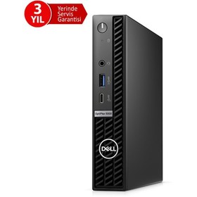 Resim Dell N009O5000MFFU OptiPlex 5000MFF Intel Core i7-12700T 8GB 256GB SSD Freedos Mini Bilgisayar 