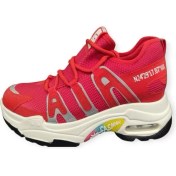 Resim Guja 300-12 Gizli Topuk Air Taban Keten Kadın Spor Ayakkabı 