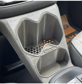 Resim Fiat 500e Konsol Bardak Tutucu Organizer 