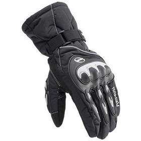 Resim Maoyaya Kış Motosiklet Su Geçirmez Eldiven Dokunma Ekranı 