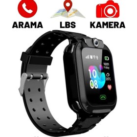 Resim SmartBaby Q12 LBS Konumlu Akıllı Çocuk Takip Saati Sim Kartlı Arama, Kameralı, Gizli Dinleme Özellikli 