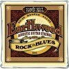 Resim Ernie Ball P02008 Rock Blues 10-52 Akustik Gitar Teli 