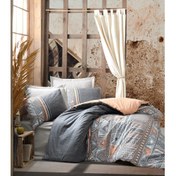 Resim Cotton Box Ethnic Ranforce Çift Kişilik Nevresim Takimi Adiel Gri 