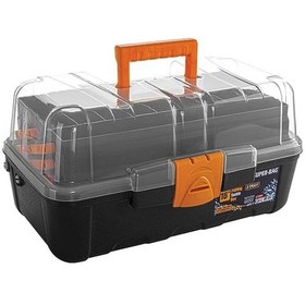 Resim Super Bag SüpeR-Bag 16" Raflı Balıkçı Takım Çantası 