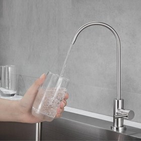 Resim Inox 304 Paslanmax Lüx Musluk - Tüm Tezgah altı ürünlerle uyumlu 