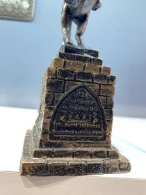 Resim Dekoratif Polyester Atatürk Onur Anıtı Heykeli Gold Eskitme 