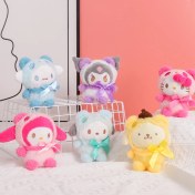 Resim OIMG Küçük Peluş Kolye Okul Çantası Çekicilik Anahtarlık Butik Kapma Makinesi Klip Bebek Makine Bebekleri (Yurt Dışından) 