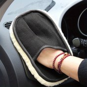 Resim Premium Mikrofiber Araba Yıkama Eldiveni - Çiziksiz, Çok Amaçlı Temizlik Eldiveni Otomatik Detaylandırma & Toz Alma için, Arabalar ve Banyolar için İdeal 