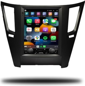 Resim Navxcel Subaru Outback Tesla Ekran Android Carplay Multimedya 2010-2014 4 GB Ram + 64 GB Hafıza + 4 Çekirdek 