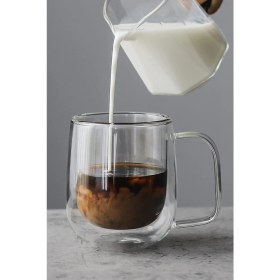 Resim Mis Kitchen 6 Adet Çift Cidarlı Kahve Kupası Nescafe, Latte, Filtre Kahve, Bitki Çayı Kupası 250 ml 