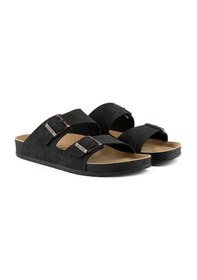 Resim Roy Jones Breezestep Unisex Siyah Çift Toka Günlük Terlik 6500 Siyah 