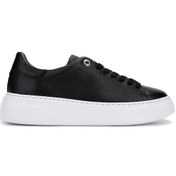 Resim Tamer Tanca Kadın Hakiki Deri Siyah Floter Sneakers & Spor Ayakkabı 04 Z-2501 Bn Ayk Y25 Sıyah Fltr Siyah 