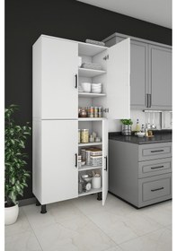 Resim Çok Amaçlı Dolap Mutafk Kiler Dolabı 70 Cm 