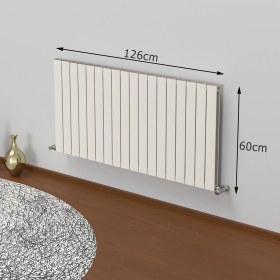 Resim Smyrna 60X126 (18 Dilimli) Kırık Beyaz RAL9010 Radyatör 