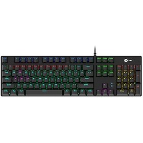 Resim Lecoo Kg1101 Rgb Aydınlatmalı Gaming Mekanik Klavye 