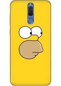 Resim Cekuonline Mate 10 Lite Kılıf Colored Desenli Silikon Simpson 