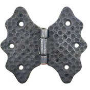 Resim Skygo Antika Tarz Dekoratif Pirinç Kelebek Menteşe - 92 mm, Oksit 