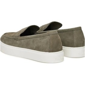 Resim Calvin Klein Hibrit Nubuk Makosen Erkek Loafer Hm0hm01902-mtb Yeşil 
