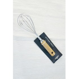 Resim Nishev Küçük Ahşap Saplı Çırpıcı Mutfak Aleti NISHEV-XP000058 