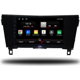Resim Navxcel Nissan Qashqai Android Carplay Multimedya 2013-2021 4GB Ram + 32GB Hafıza 