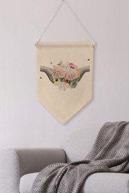 Resim Yatak Odası Duvar Dekoru Pinterest Oda Dekoru, Sanat Serisi, Kanvas Flama Askılı Duvar Örtüsü NO:447 - Renkli - 15 / 30 x 40 