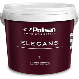 Resim Polisan Beyaz 7,5 Litre Elegans Yarı Mat İç Cephe Boyası (25C00101600) 