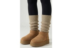 Resim Uncia Outdoors Premium Kışlık Kalın Örgü Triko Tozluk Çorap %100 Akrilik Leg Warmer Ayak Isıtıcı 