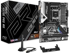 Resim ASRock X670E Pro RS RGB ATX Anakart, AMD AM5 Ryzen 8000 ve 7000, DDR5, 5x M.2 SSD, 4K 120Hz, AMD Expo, USB Type C, WiFi 6E 