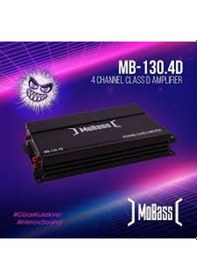 Resim Mobass 130.4 4 Kanal Oto Anfi Bass Kontrollü 