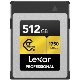 Resim Lexar 512GB Professional CFexpress™ Type-B card, - LCXEXPR512G-RNENG 
