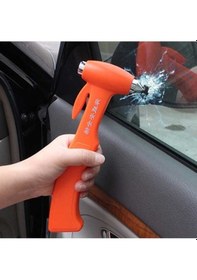 Resim Wondernest Shunwei Sd-3501 Otomatik Emniyet Kemeri Kesici Ve Cam Kırıcı, Kurtarma Aracı Turuncu 