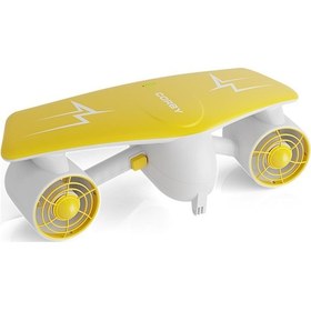 Resim Corby Aqua Fun M4 Elektrikli 2 X 300w Deniz Scooter Sarı 