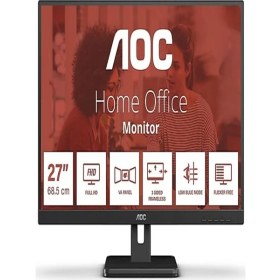 Resim Aoc 27" 27E3UM/BK 4ms Full Hd Va Monitör 
