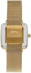 Resim SLAZENGER, KARE KASA, HASIR KORDON, TAŞLI, QUARTZ, 25MM, 3ATM, KADIN KOL SAATİ, SL.09.2255.3 