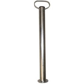 Resim Römork Köşe Destek Ayağı - 600 Mm - 48 Mm Çap Uyumlu 