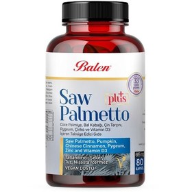 Resim Balen Saw Palmetto Plus 685 Mg 80 Kapsül 