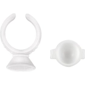 Resim Kalıcı Makyaj Boya Yüzüğü Mini Boy 100 Adet 