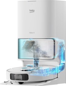 Resim Beko Robo-X 4.0 VRR 95514 VW Akıllı Robot Süpürge Beyaz 