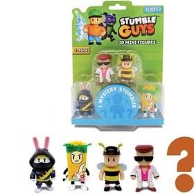 Resim Stumble Guys 5 Li Mini Figür Seti S2 Tuy14000 Furiken 